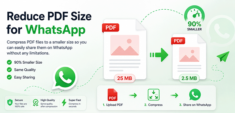 Уменьшить размер PDF для WhatsApp – сжать PDF онлайн бесплатно с DonePDF