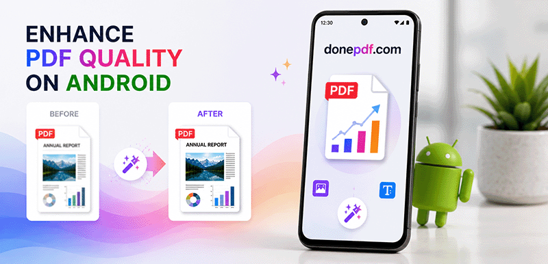 Vylepšete PDF na Androidu – zlepšete kvalitu, zostřete text pomocí aplikací pro Android a online nástrojů